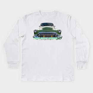 1952 Buick Series 50 Super Convertible Kids Long Sleeve T-Shirt